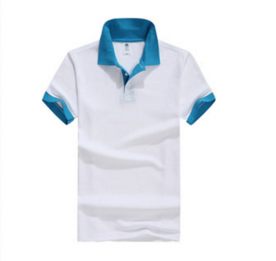 SKP004 Order Collar Color Polo Shirt Online Order Polo Shirt Custom Polo Shirt Polo Shirt Garment Factory 45 degree